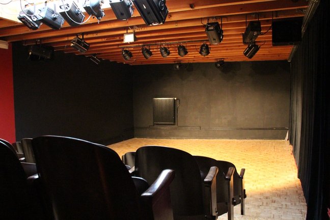 Theater Box intimate performance room in Ghent